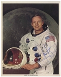 Neil Armstrong Boldly Signed 8 x 10 Photo, Uninscribed -- With Steve Zarelli COA